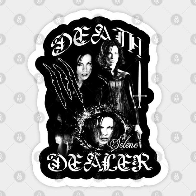 Death Dealer Sticker by The Dark Vestiary